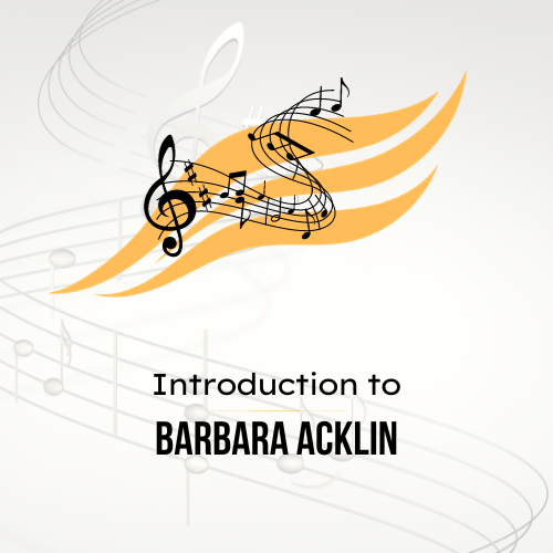Introduction to Barbara Acklin