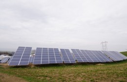 A solar farm in Pennsylvania