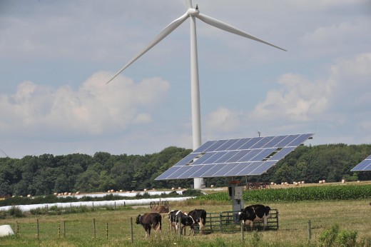 If electricity prices continue to soar, you may see more solar panels and wind turbines dotting the countryside.