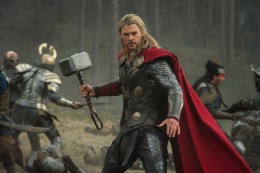 Chris Hemsworth in his star-making role as Thor. But will he be replaced soon by an actress?