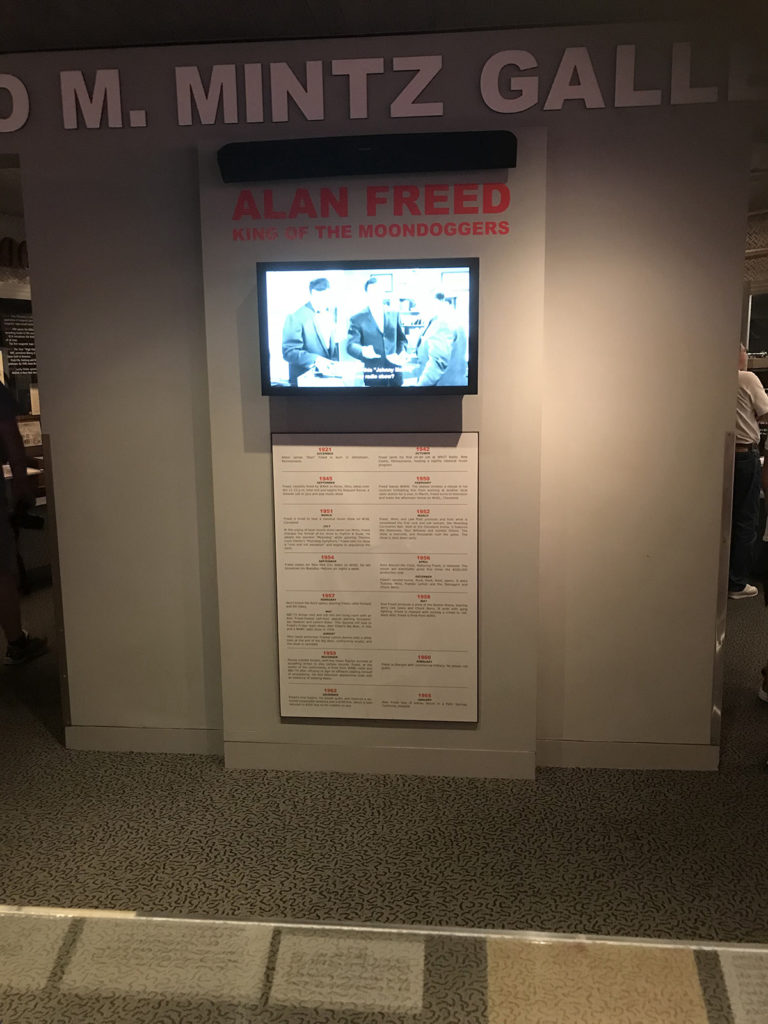 Alan Freed King of the Moondoggers Display