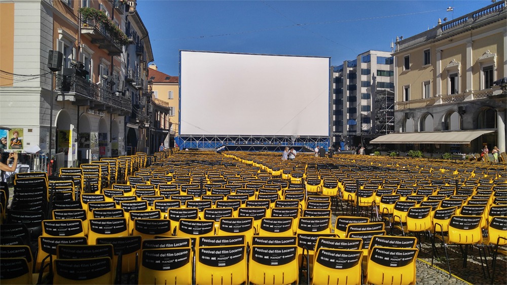 the Locarno film festival screening venue