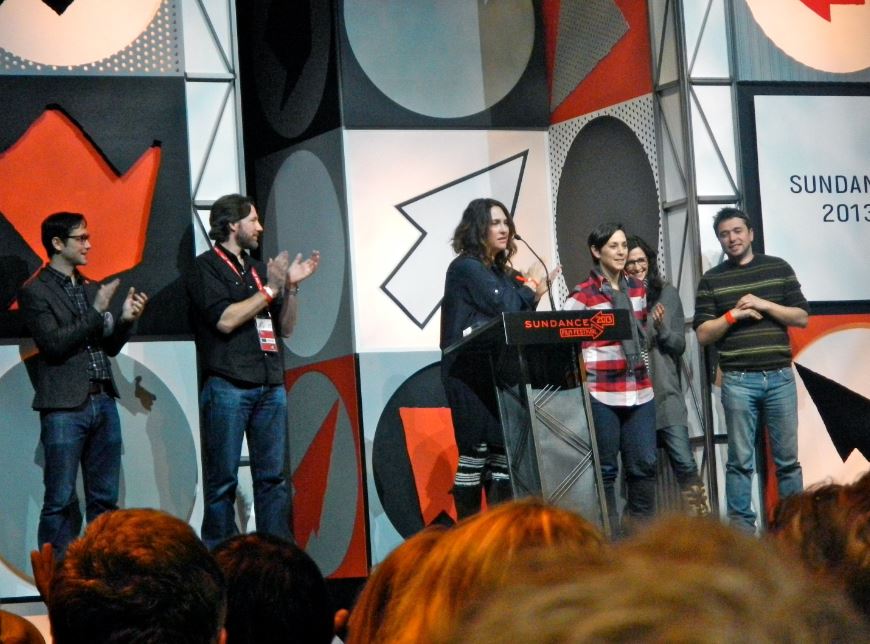 the movie Afternoon Delight winning an award at the 2013 Sundance