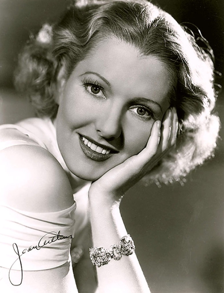a publicity photo of Jean Arthur 
