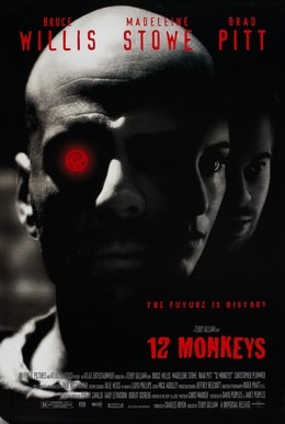 an official poster of the film Twelve Monkeys