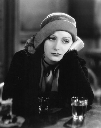 Greta Garbo in a publicity image for Anna Christie