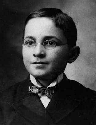 Harry Truman at age 13, 1897