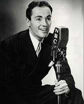 Photo of Charles "Buddy" Rogers from his NBC Radio program, The Twin Stars.