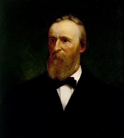 Portrait of Rutherford B. Hayes by Eliphalet Frazer Andrews
