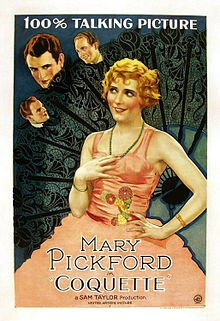 Poster for the 1929 film Coquette