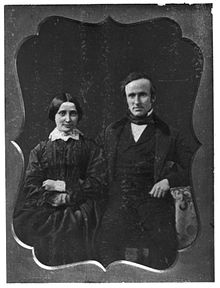 Rutherford B. Hayes and his wife