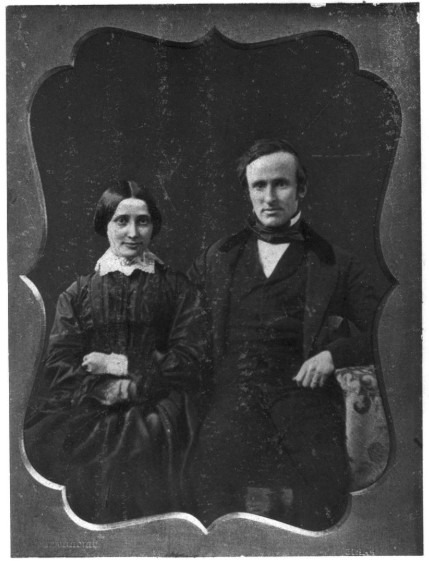 Rutherford and Lucy Hayes on their wedding day