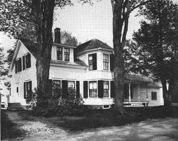 The Coolidge Homestead, boyhood home of Calvin Coolidge