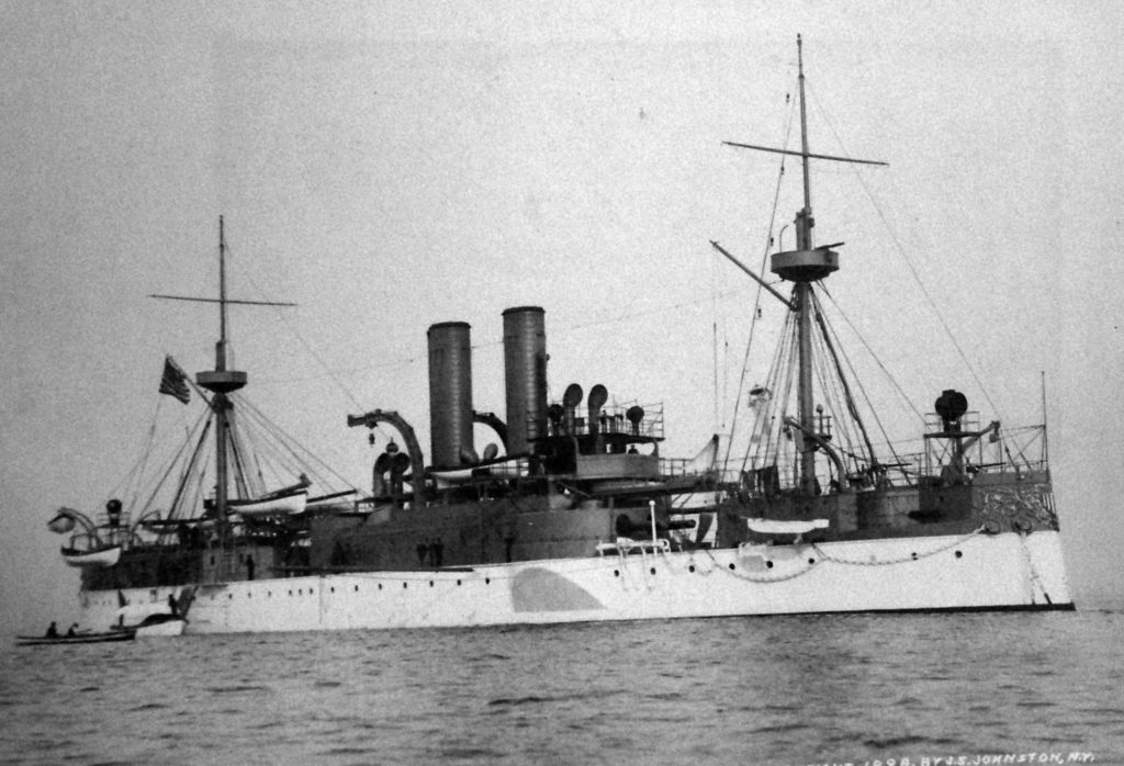 USS Maine circa 1898