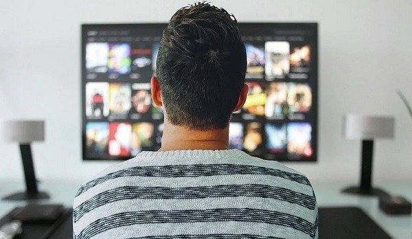 browsing movies on a streaming platform