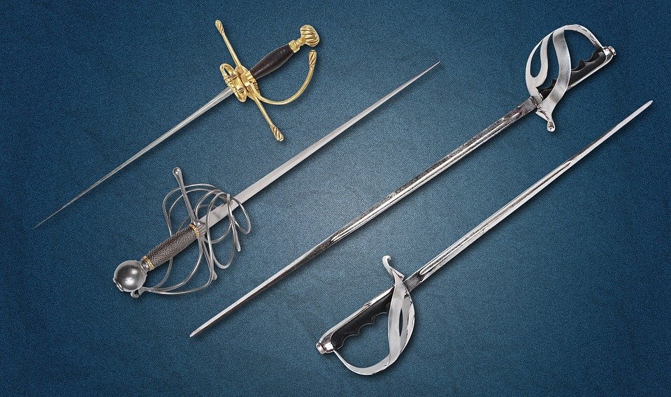 different types of swords