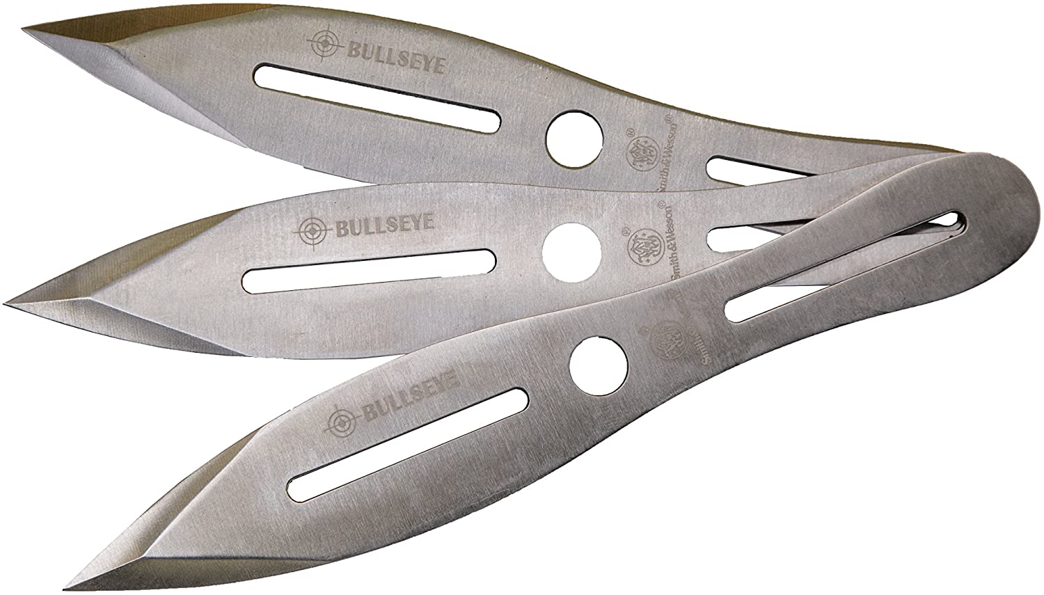 three silver knives