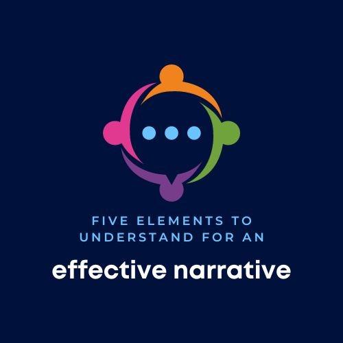 Five elements to understand for an effective narrative