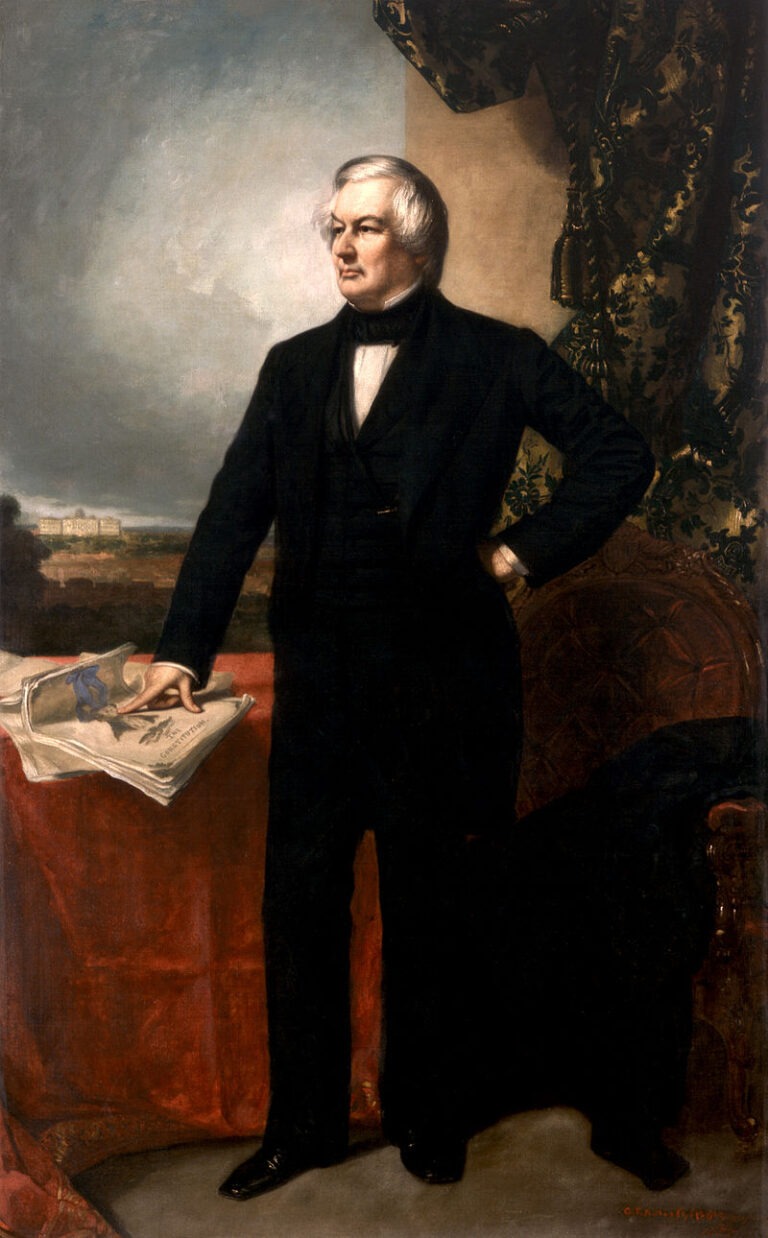 Brief biography of Millard Fillmore