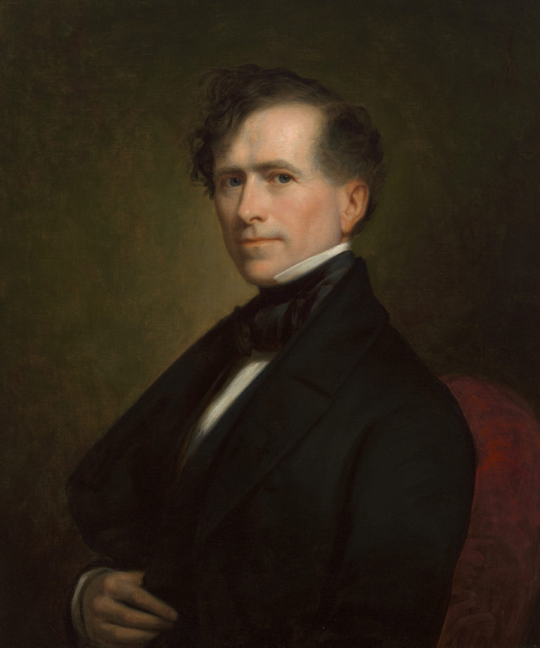 Franklin Pierce oil canvas George Peter Alexander 1853