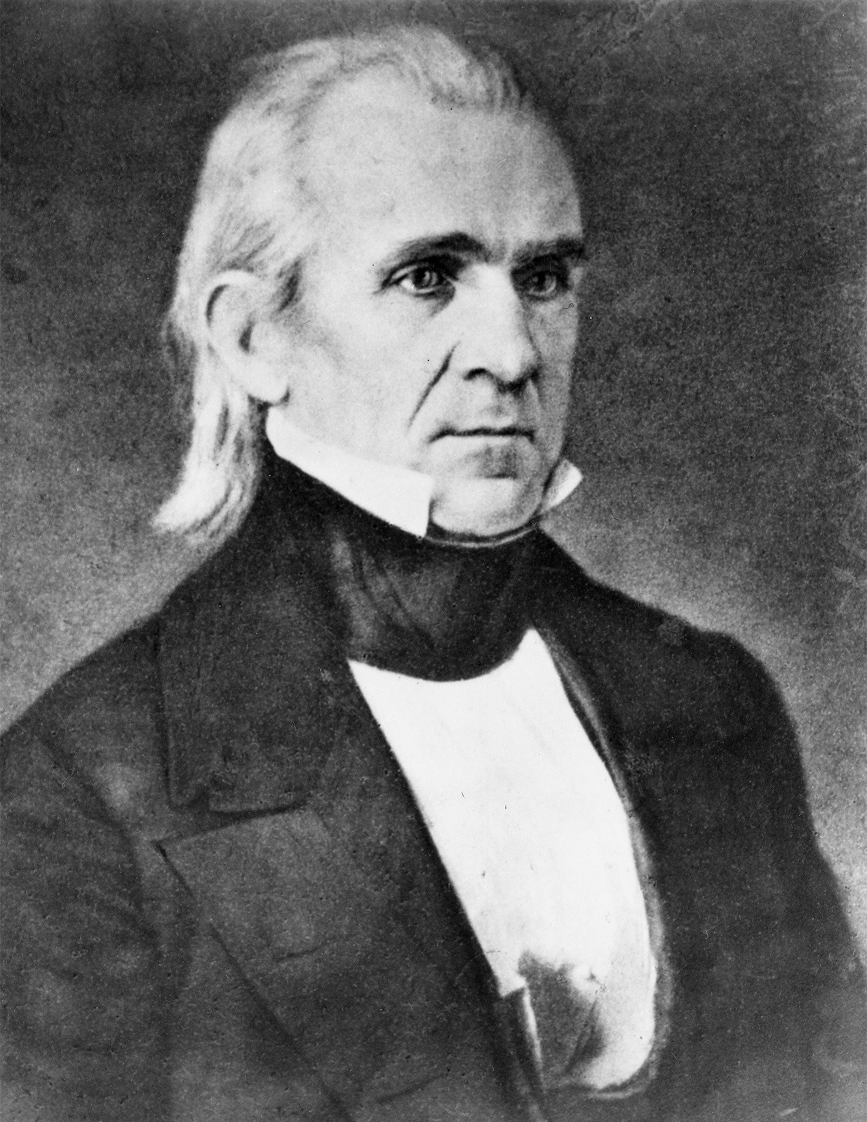 Portrait of James K Polk
