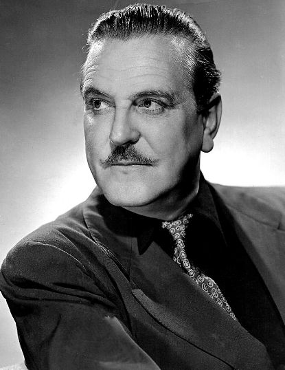 Black and white photograph of Frank Morgan