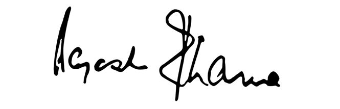 Rajesh Khanna’s signature