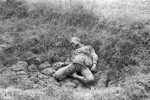 Filipino killed by shrapnel, 1899