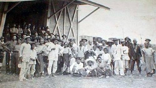 March 29, 1899: Filipino prisoners at Bigaa, Bulacan Province