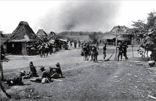March 26, 1899: US troops at Malinta, Bulacan Province
