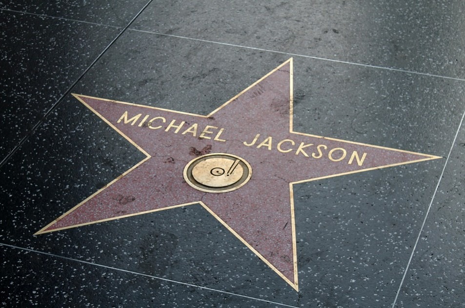 Michael Jackson’s walk of fame