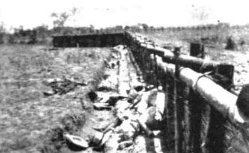 April 24, 1899: Thirty-eight Filipinos were found dead in this trench near Pulilan, Bulacan Province