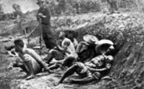 March 26, 1899: Wounded Filipino POWs at Malinta, Bulacan Province