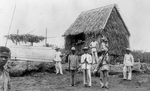 1899 Filipino army outpost