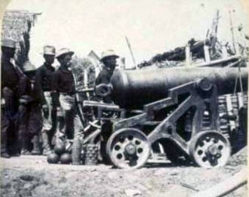 1899 june 10 las pinas Filipino cannon