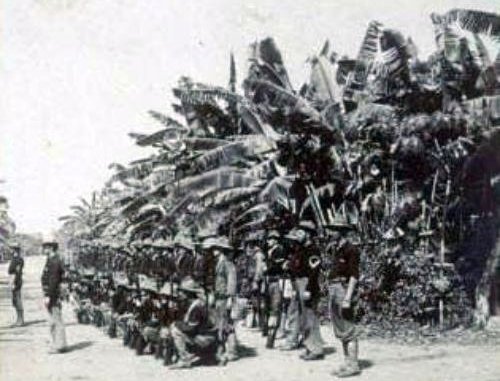 1899 us troops at las pinas