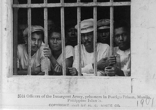 1901 Officers of the Insurgent Army, prisoners in Postigo Prison Manila