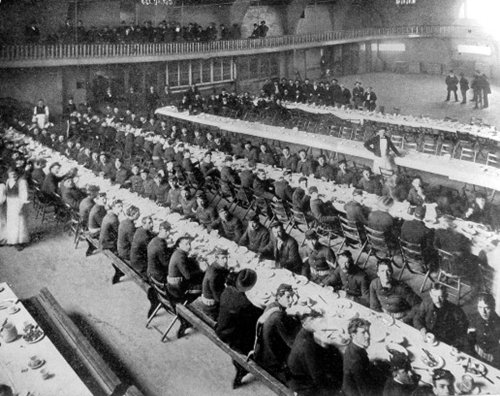 1st California Volunteers dinner at San Francisco 1898