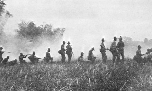 1st Nebraskans on firing line near Malolos, March 31 1899
