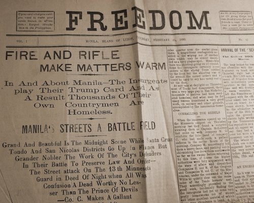 2nd Battle of Manila, Freedom Feb 25 1899