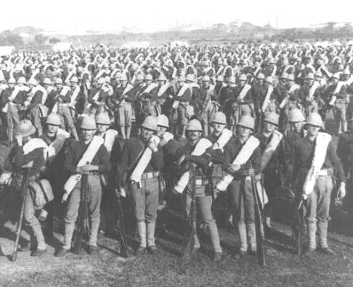 38th Infantry Regt arrival Lumeta 1901