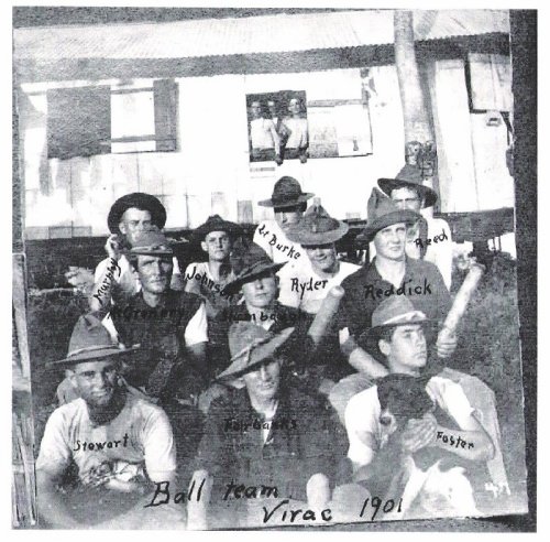 47th Inf Rgt USV baseball team in Virac 1901