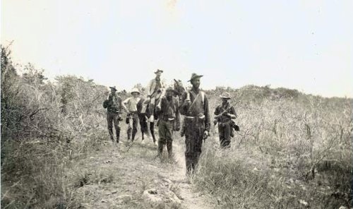 9th Cavalry on foot usamhi