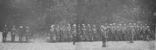 A section of the Guardia Civil 1896