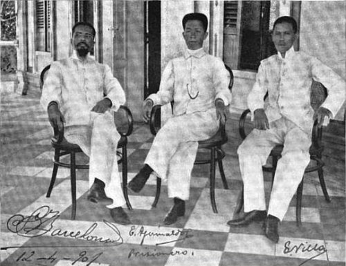 Aguinaldo Barcelona Villa at Malacanang Dec 4 1901