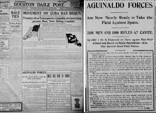 Aguinaldo forces ready, HDP May 31 1898
