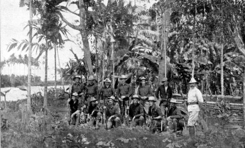 American soldiers on Panay Island 1899