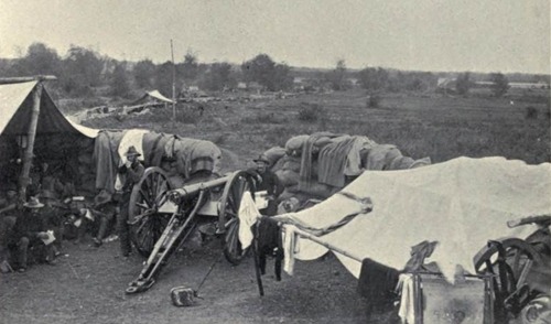 American trenches at Caloocan February 1899