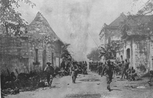 American troops in Pasig