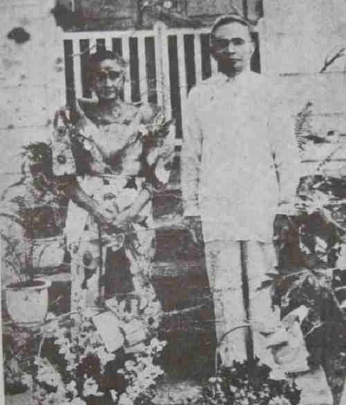 Artemio Ricarte and wife Agueda during Japanese Occupation